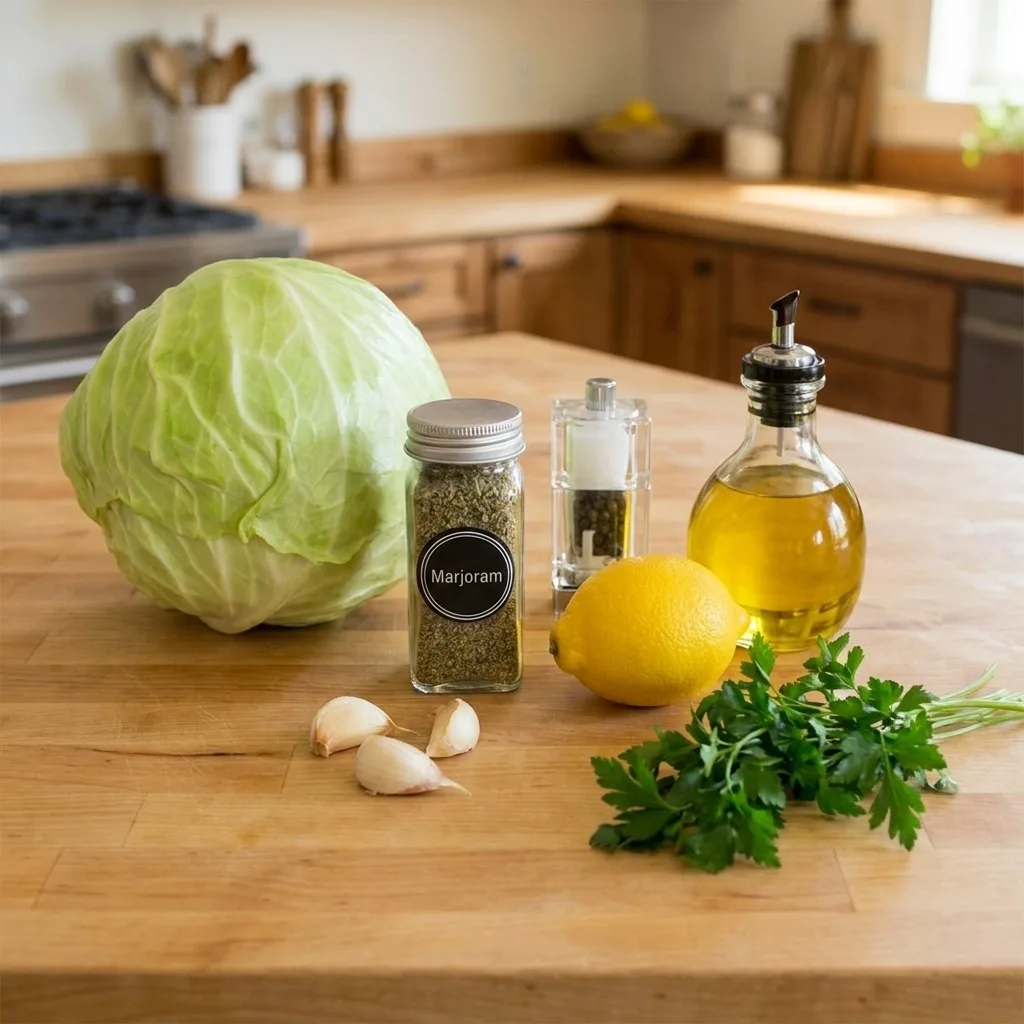 Roasted Cabbage Steaks — Step 2 Step 2 — Roasted Cabbage Steaks